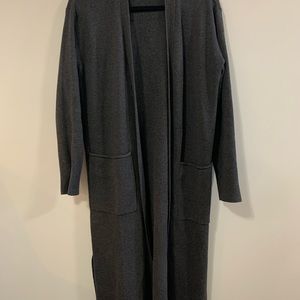 Dark grey thick cardigan